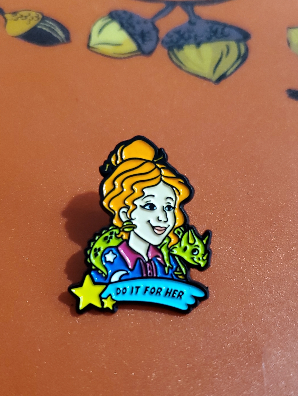 Do It For Her Ms. Frizzle Enamel Pin